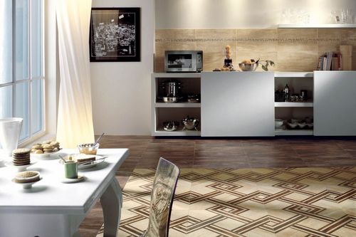Кафель на пол для кухни (77 фото): кафельное покрытие, идеи дизайна кафеля от пола до потолка