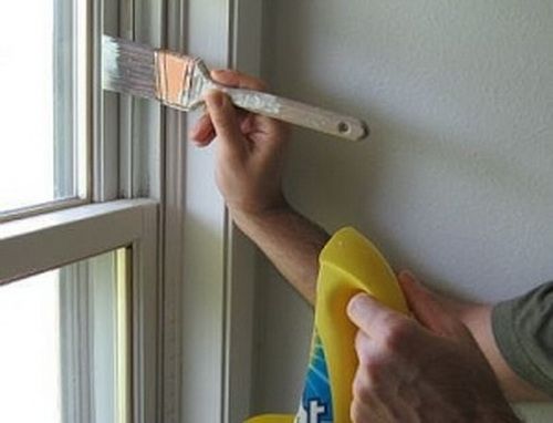 Как покрасить деревянное окно своими руками