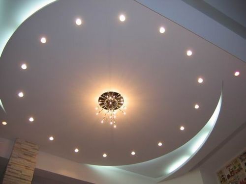 Как рассчитать количество светильников для натяжного потолка?