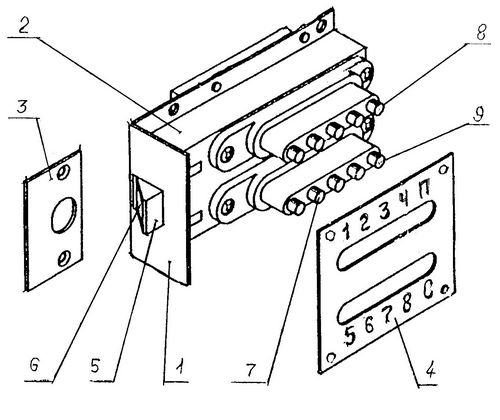 Кодовый замок на дверь: схема и устройство