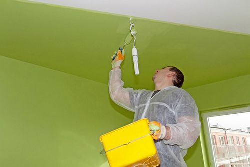 Краска для потолка: лучшие производители и составы