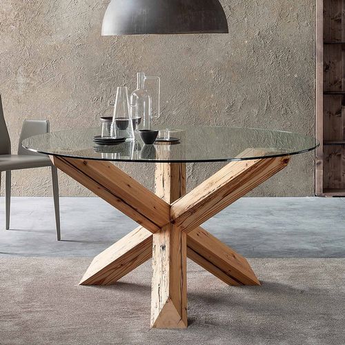 Круглые деревянные столы (40 фото): раздвижной стол из дерева на одной ножке своими руками, столешницы из массива дуба