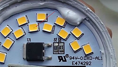 Ремонт светодиодных ламп своими руками