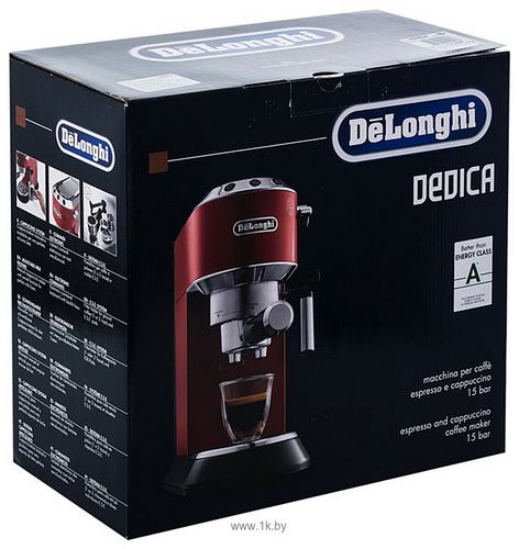 Рожковая кофеварка DeLonghi: типы моделей для дома, отзывы