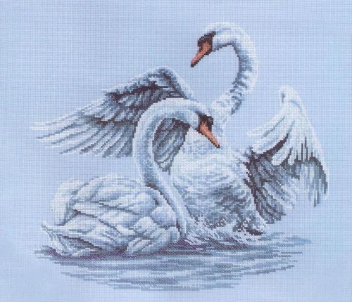 Схемы для вышивки крестом лебедей: лебединая пара бесплатно, черная верность на пруду, девушка и наборы, царевна