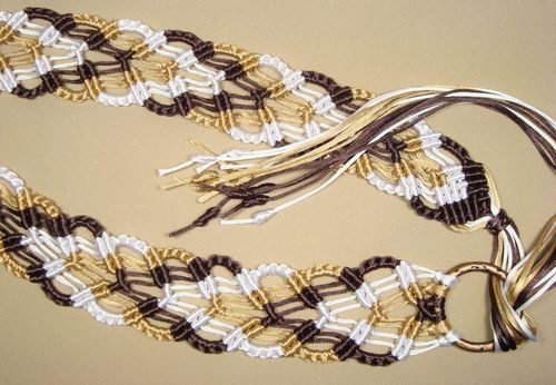 Схемы плетения макраме: описание шахматки, карман с узором, сетка и фото салфетки, шнуры и закладки, подробные