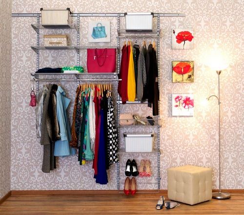 Системы хранения вещей для гардеробной: типы, модели, цены