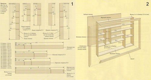 Стеллаж из дерева своими руками: чертежи (фото и видео)