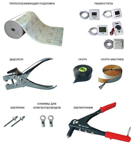 Пленочный теплый пол под линолеум - монтаж и укладка линолеума своими руками