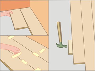 Укладка ламината на деревянный пол: тонкости монтажа