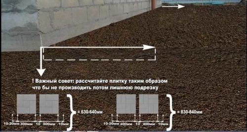 Укладка тротуарной плитки на бетонное основание: технология