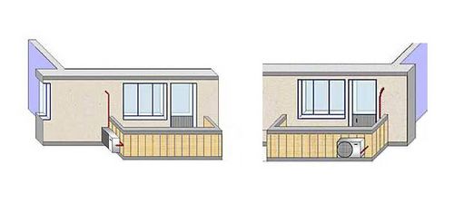 Установка кондиционера на балконе: как установить на лоджии, монтаж по правилам, видео