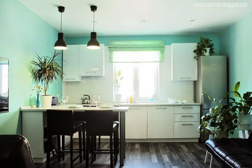 В какой цвет покрасить стены в кухне (94 фото): как правильно выбрать и подобрать оттенок стен к серому и белому гарнитуру