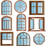 Варианты арочных окон в интерьере и экстерьере дома и квартиры
